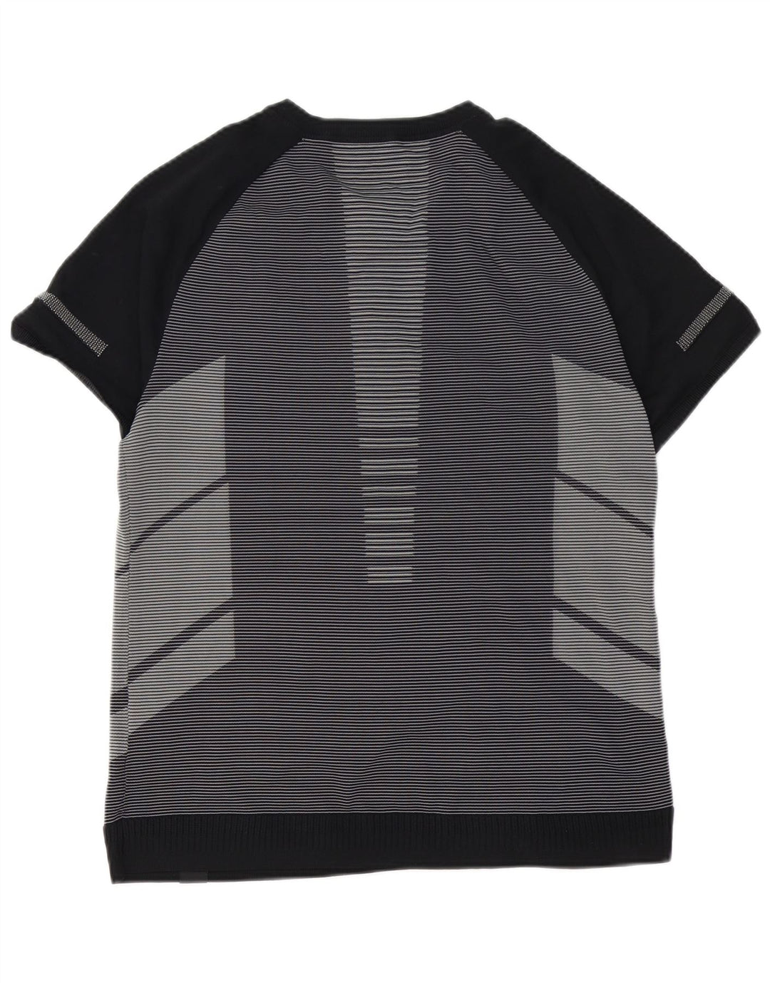 UNDER ARMOUR T-Shirt Homme Top XL Noir Pinstripe Polyester