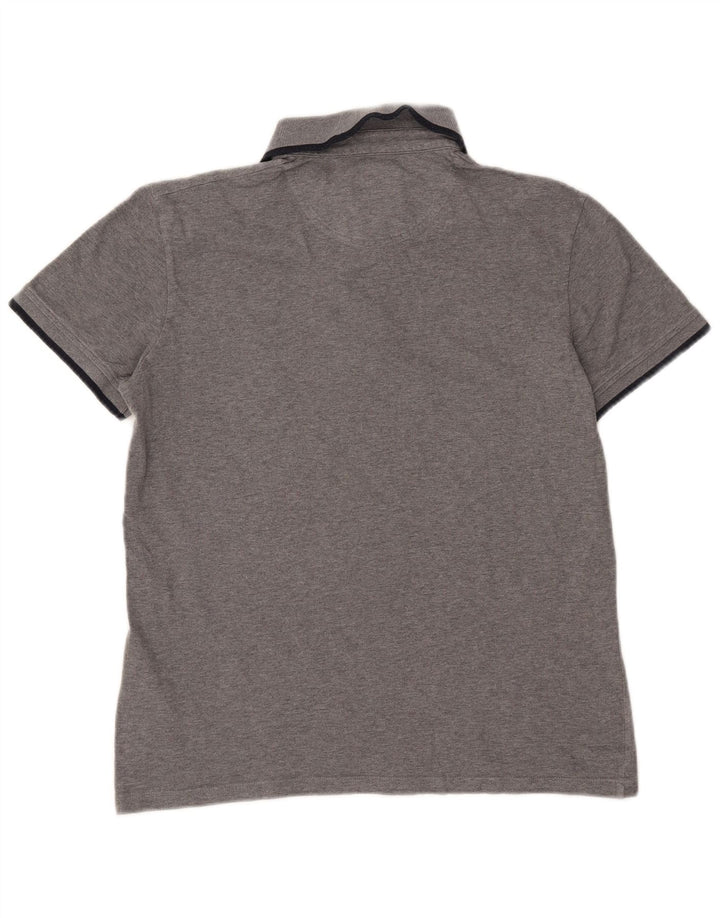 Bikkembergs Polo Homme Grand Gris Coton