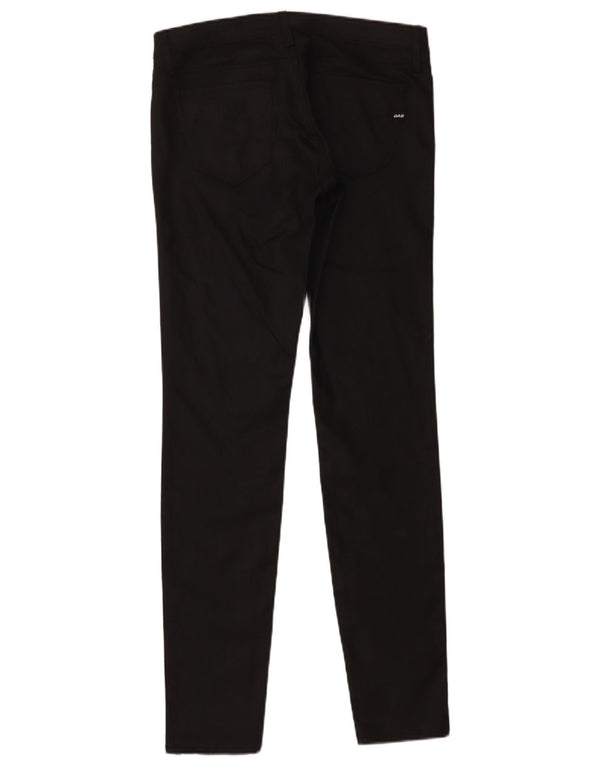 Gas Womens Skinny Jeans W30 L32 Black Cotton