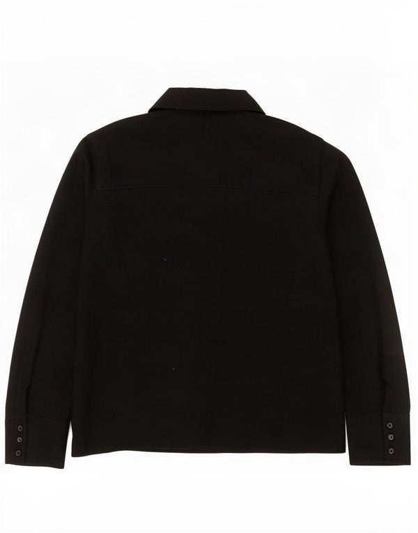 Marks & Spencer Pull cardigan surdimensionné pour femme UK 14 Large Viscose noire