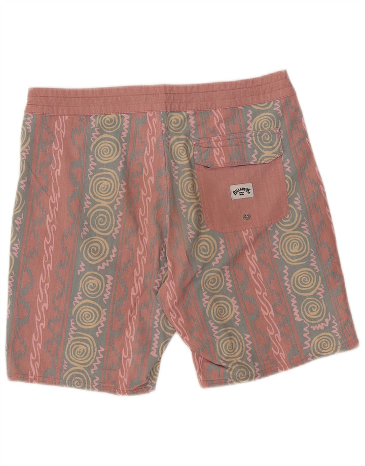 Billabong Short De Bain Homme Rose Moyen Géométrique