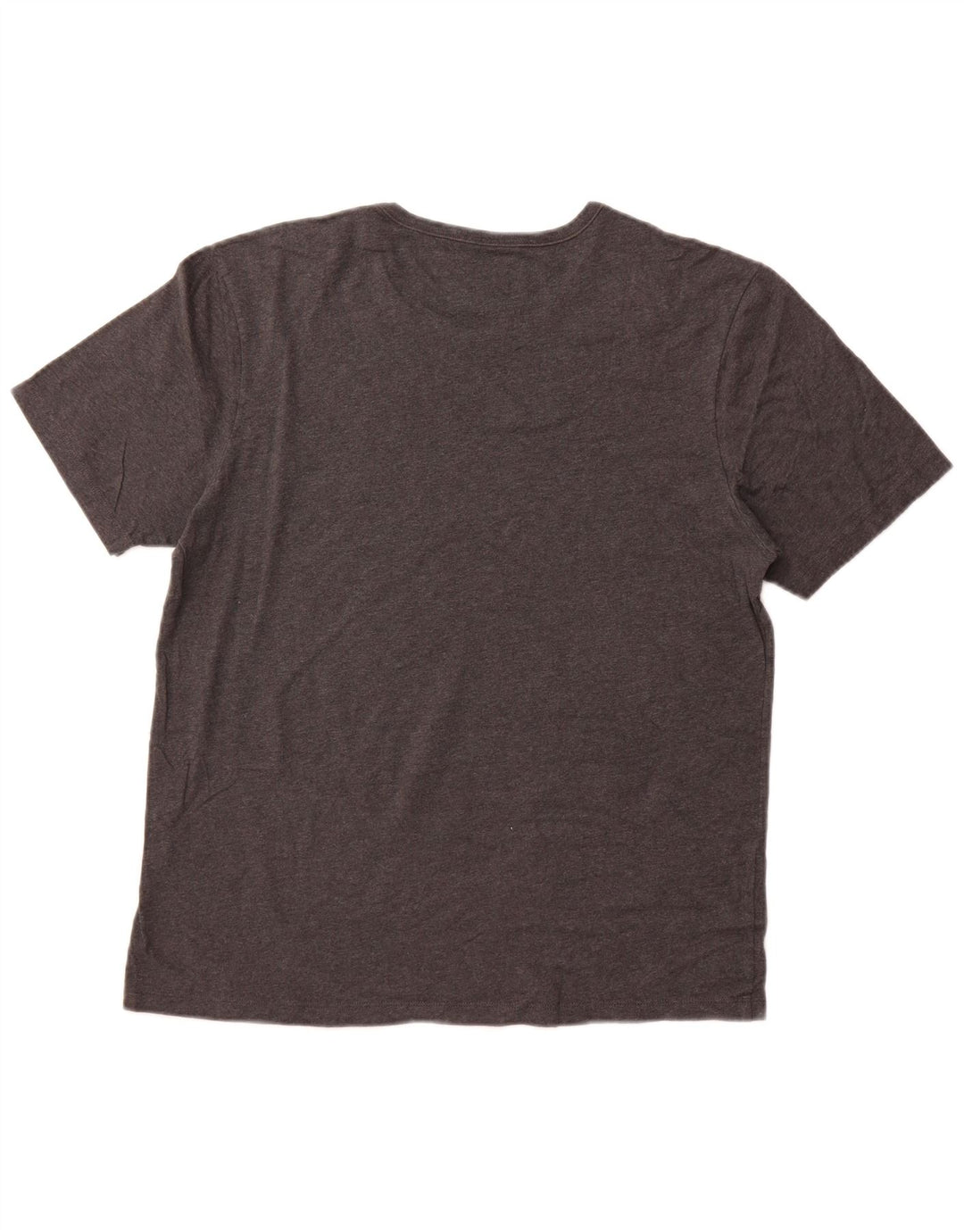 HUGO BOSS T-Shirt Femme Top UK 16 Large Gris Coton