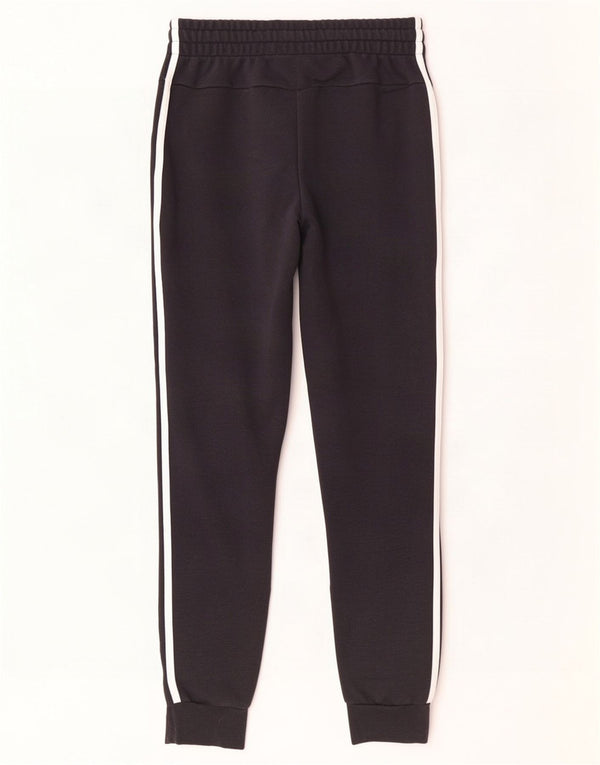 Adidas Pantalon de survêtement pour femme Joggers UK 8/10 Petit coton noir