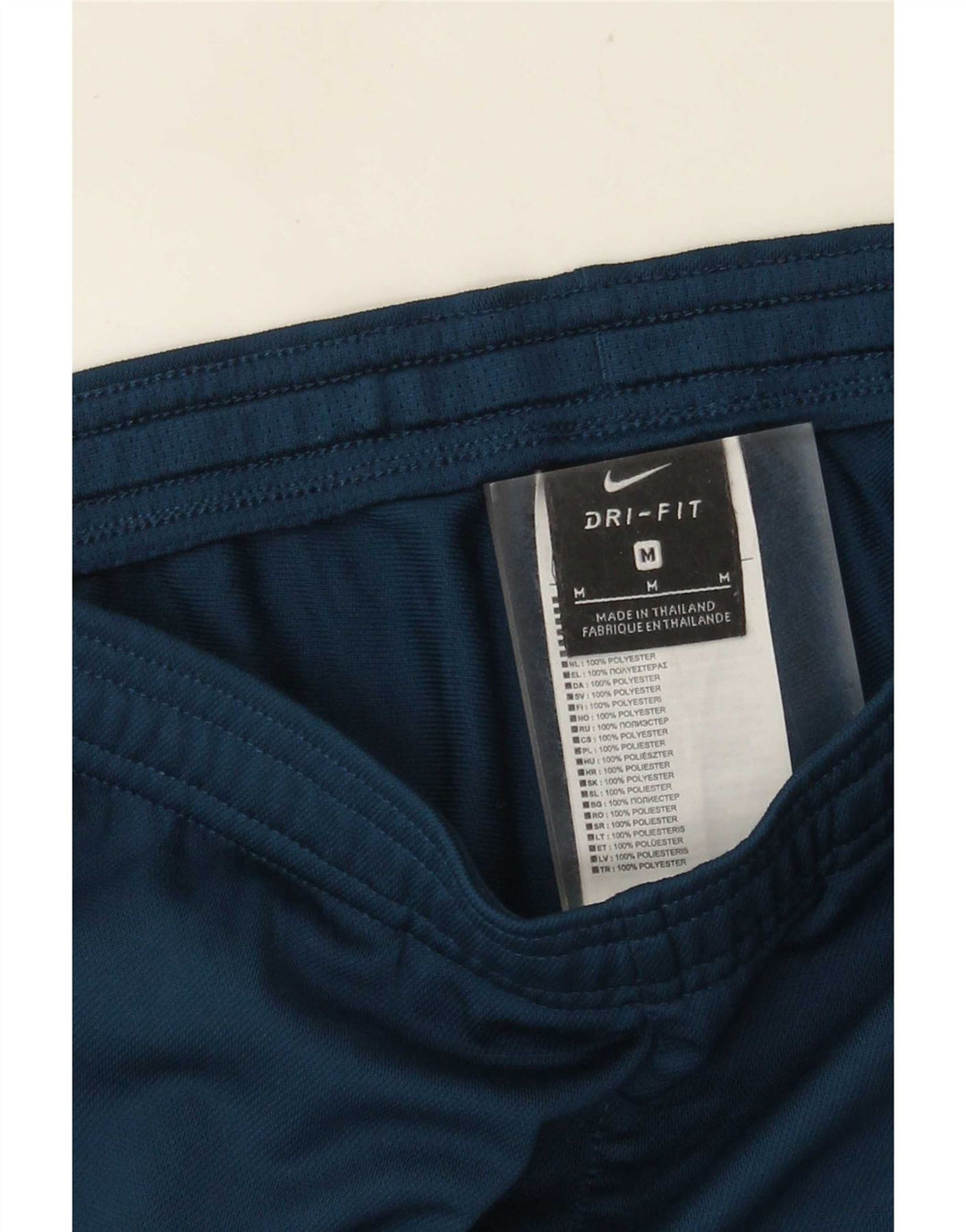 NIKE Pantalon de Survêtement Dri Fit Homme Bleu Moyen Polyester Colorblock