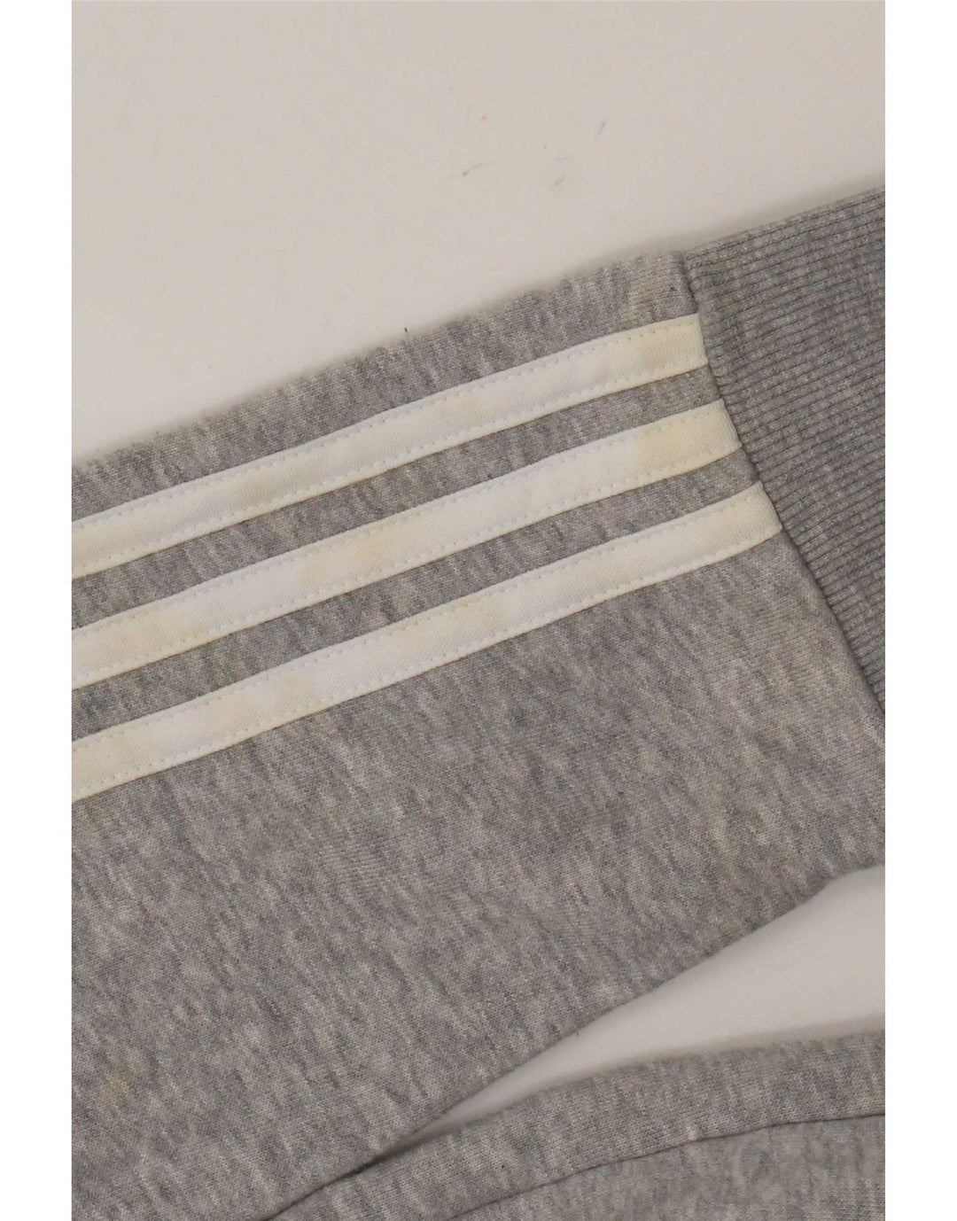 Adidas Pull à capuche zippé pour homme Gris moyen moucheté