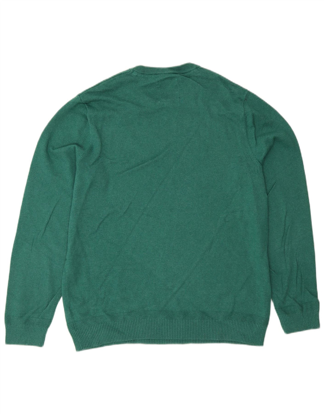 Fat Face Pull Col Ras du Cou Homme Vert Moyen Coton