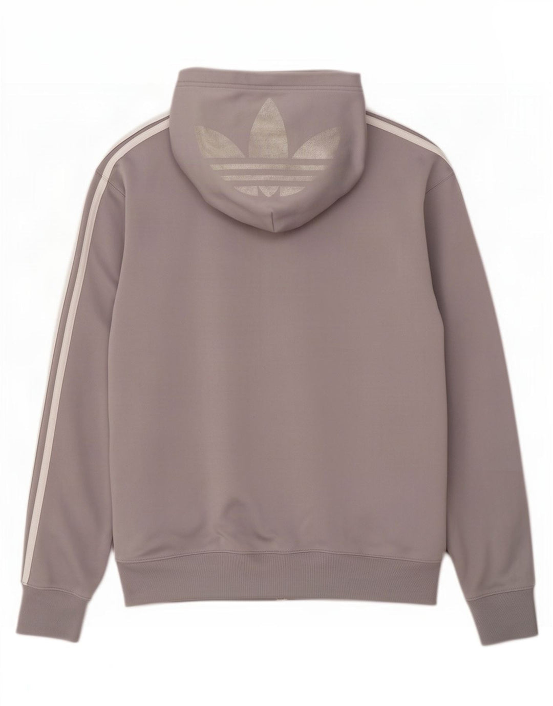 Adidas Pull à capuche zippé graphique pour homme XL Gris Polyester