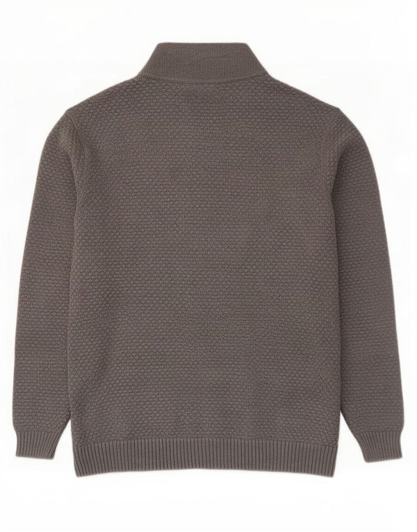 Jack & Jones Cardigan Pull XL Gris Colorblock Coton Homme
