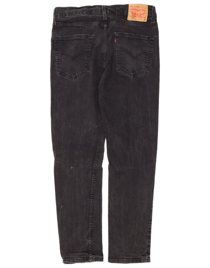 Levi's Jean 502 Tapered Homme Noir Coton