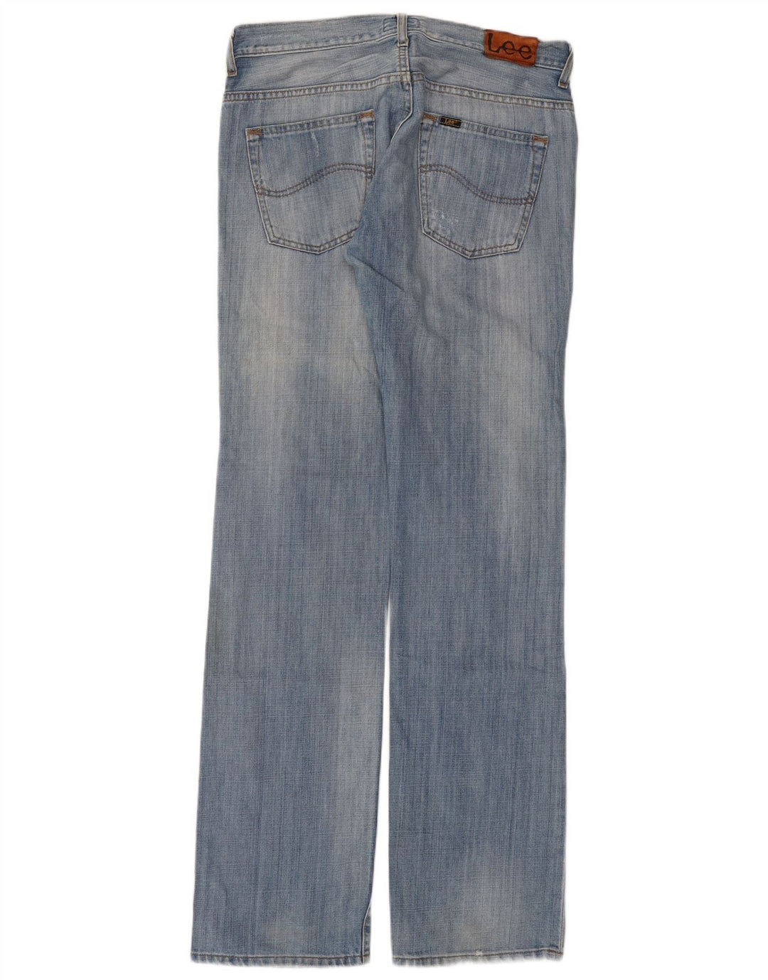 Lee Jean Droit Knox W33 L34 Homme Bleu Coton