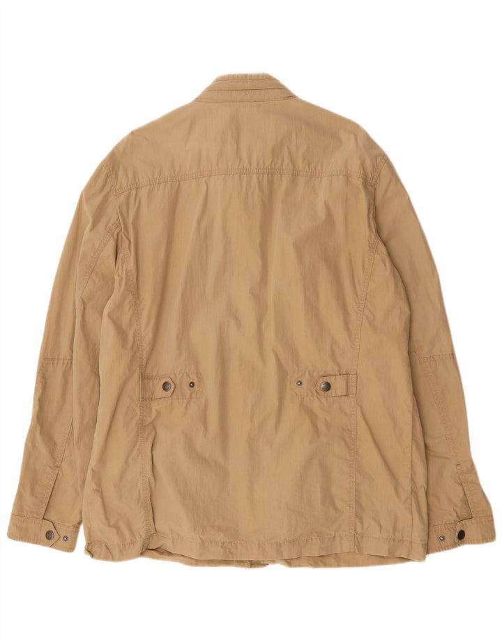 Marlboro Classics Veste utilitaire à capuche pour homme UK 44 2XL Beige