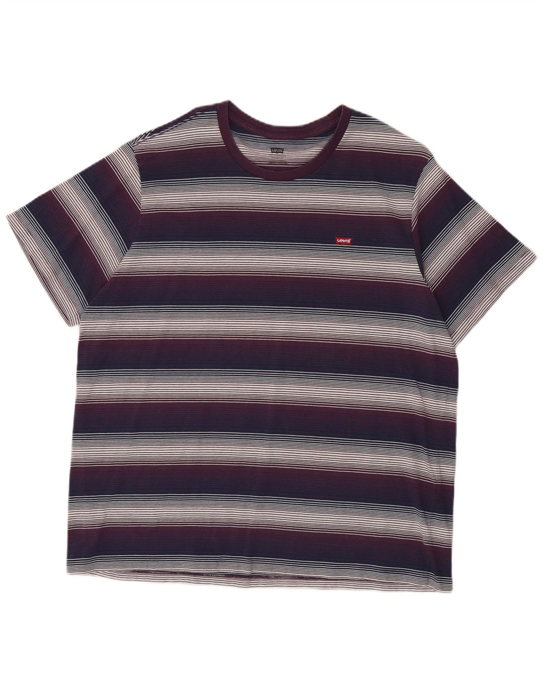 Levi's T-Shirt Standard XL Homme Multicolore Rayé Coton