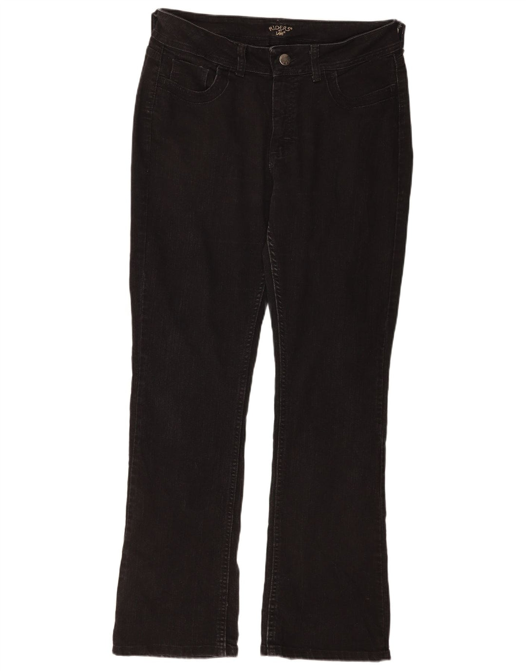 Lee Jeans Bootcut Riders pour femme US 12 Large W32 L21 Coton noir