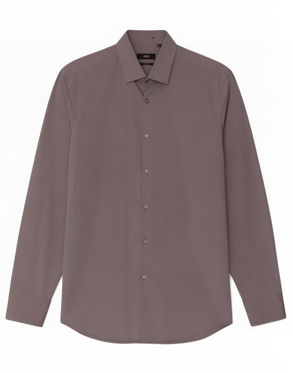 Hugo Boss Chemise Slim Fit Homme Taille 41 Grand Coton Gris