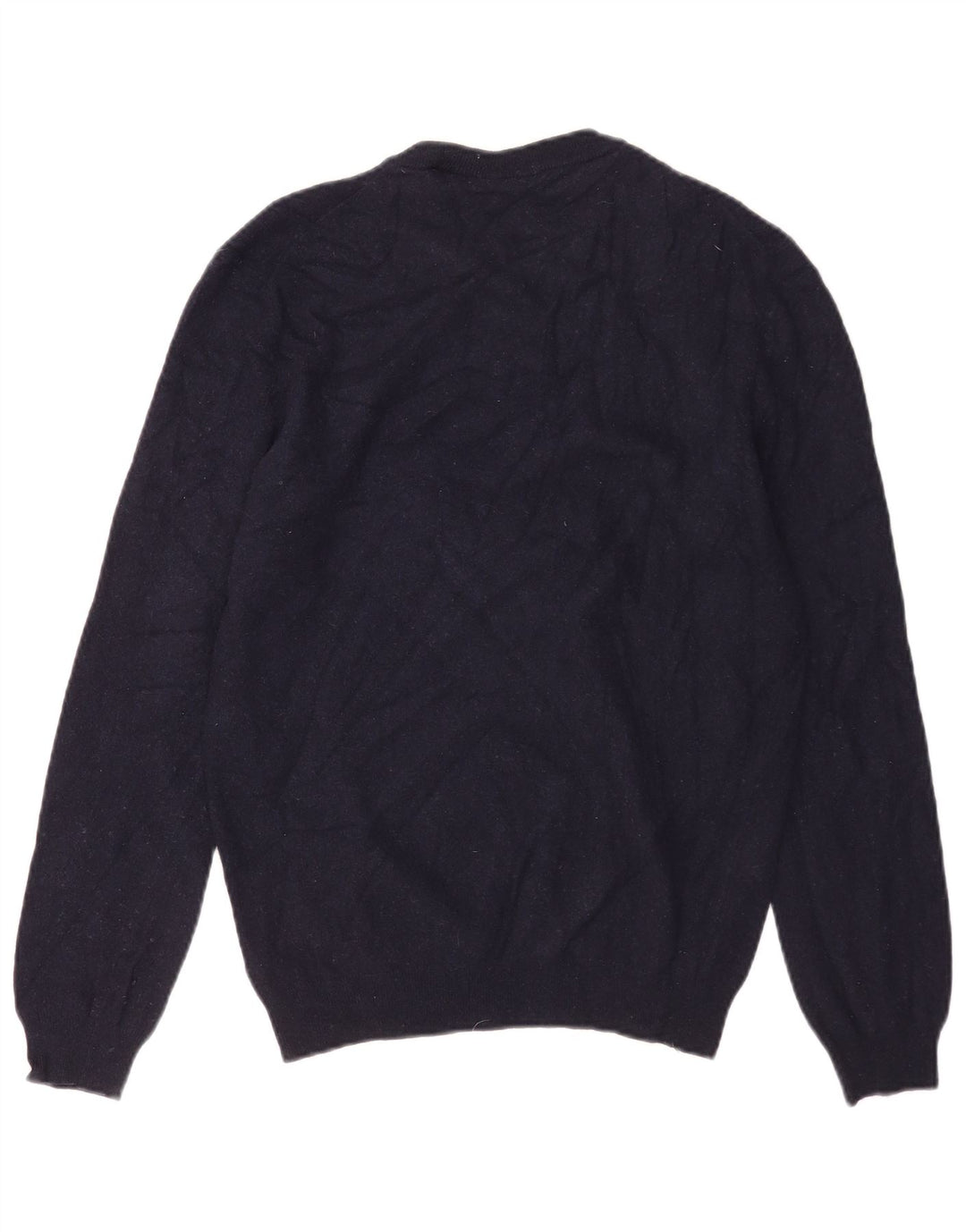 Timberland Pull à col rond pour homme en laine bleu marine