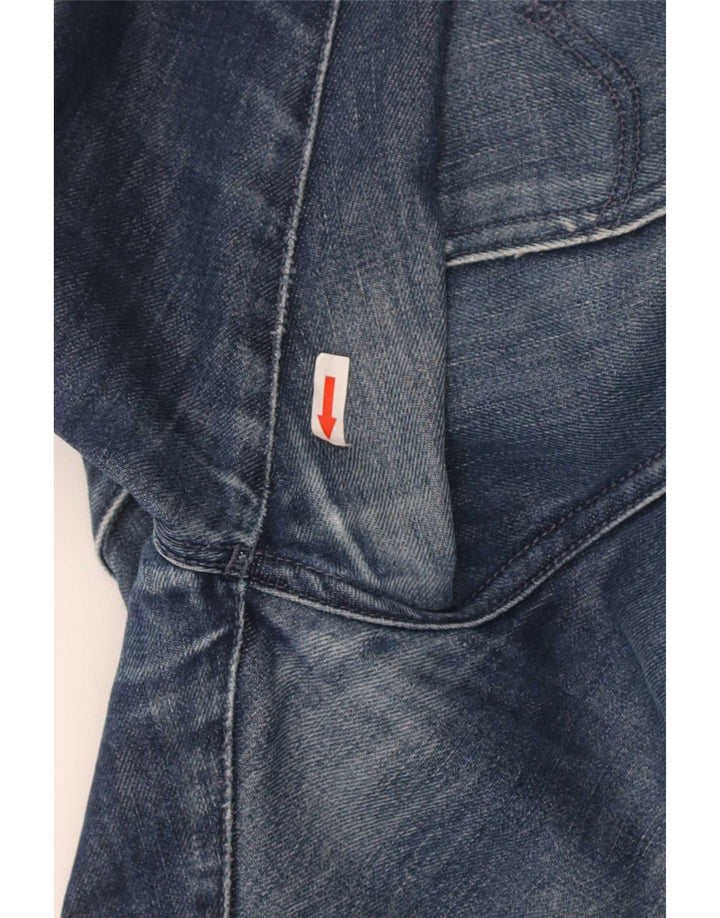 Levi's Jean Droit Effet Déchiré W33 L34 Homme Bleu Coton