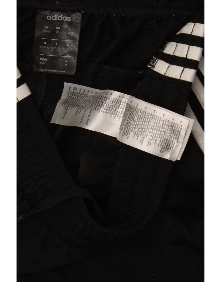 ADIDAS Pantalon de survêtement pour femme UK 4/6 XS Noir Polyester