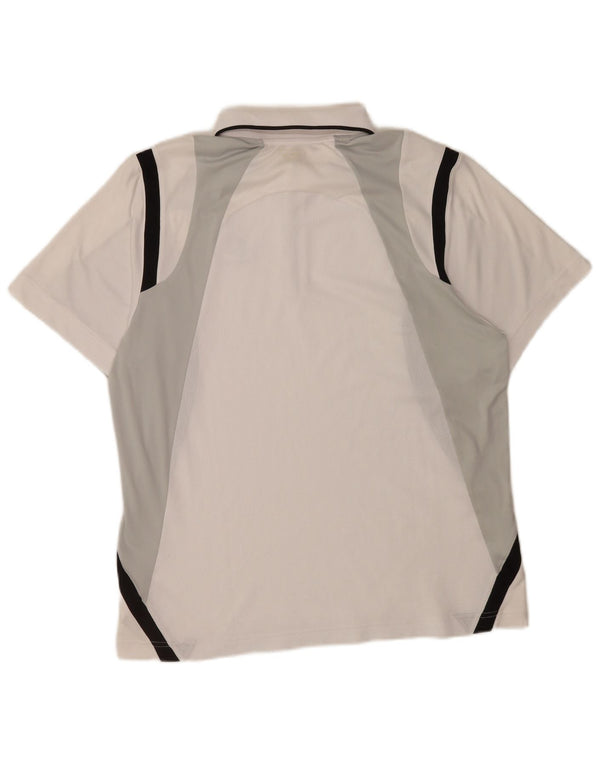 Lotto Polo Homme Grand Blanc Colorblock Polyester