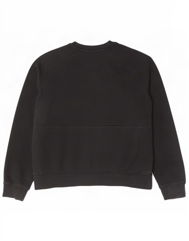 Nike Sweat-shirt graphique en coton color block noir moyen pour homme