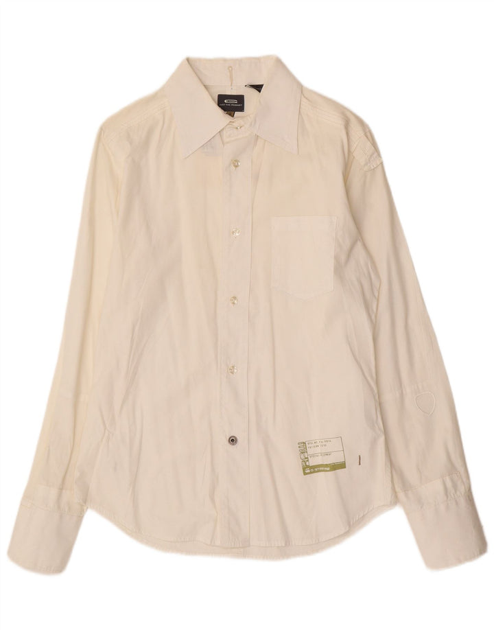 G-Star Chemise Homme Petit Blanc Coton