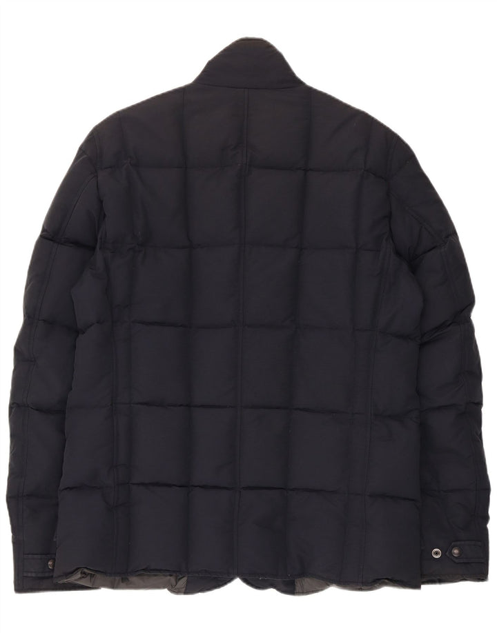 Woolrich Veste matelassée pour homme UK 38 Bleu marine moyen Coton