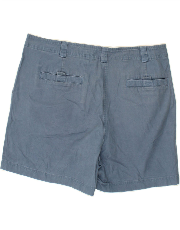 L.L.BEAN Womens Cargo Shorts US 16 2XL W36  Blue Cotton Vintage L.L.Bean and Second-Hand L.L.Bean from Messina Hembry 