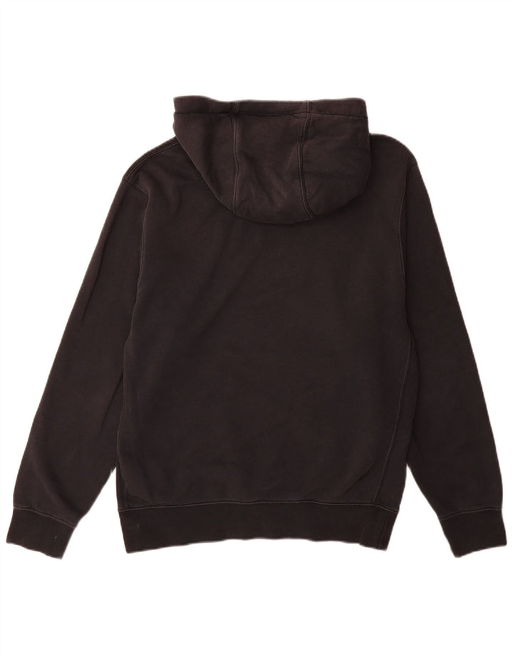 Nike Pull à capuche graphique pour homme Petit coton noir