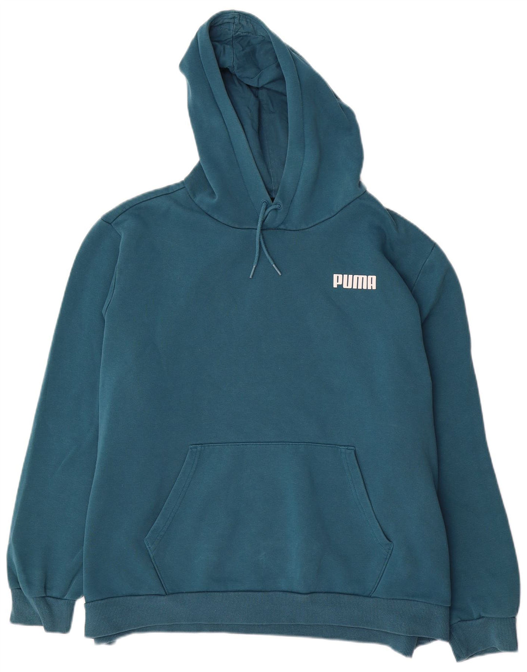 PUMA Pull à capuche pour homme 2XL Bleu Polyester