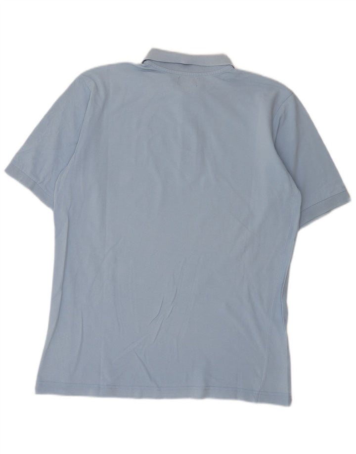 KAPPA Polo Homme Bleu Moyen Coton