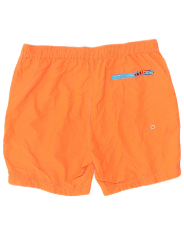 Superdry Short de Bain Graphique Homme XL Orange Polyester