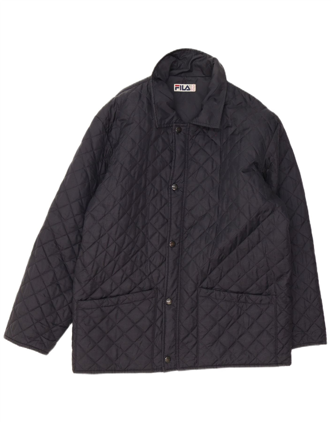 Fila Veste matelassée homme IT 50 bleu marine moyen polyamide