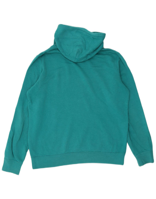 Nike Pull à capuche en coton vert moyen pour homme