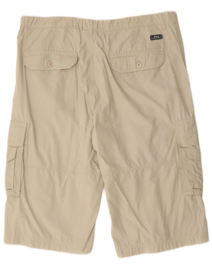 FILA Short cargo homme W36 grand coton beige