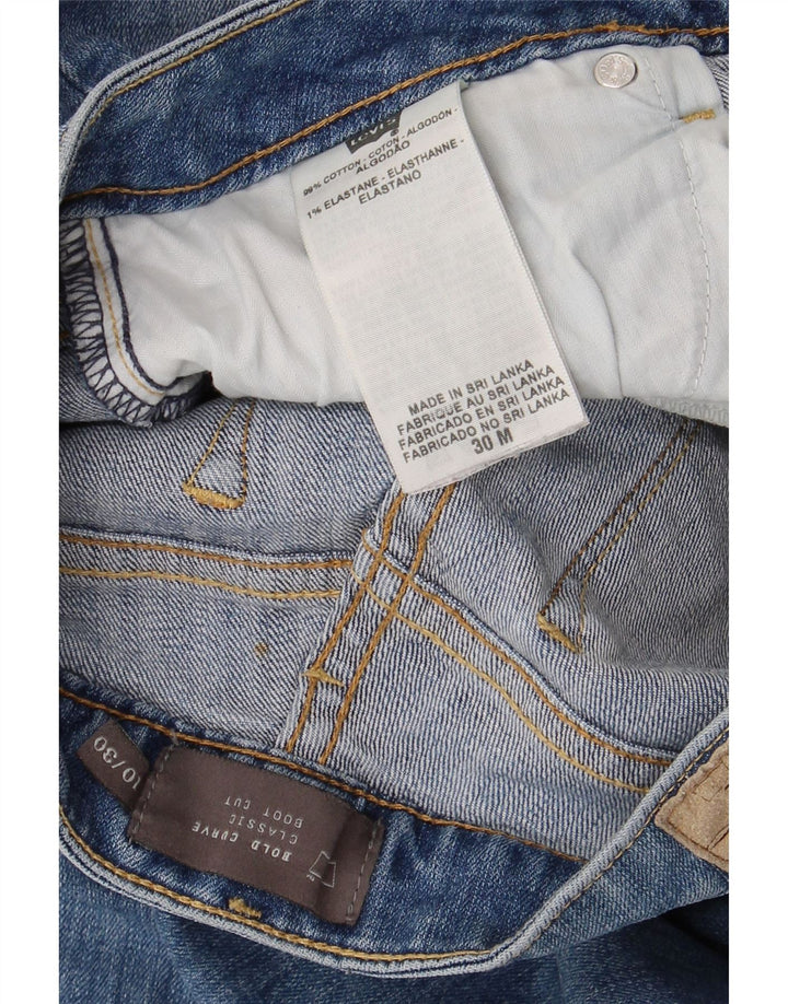 Levi's Jean Bootcut Bold Curve Femme Coupe Classique W30 L30 Bleu Coton