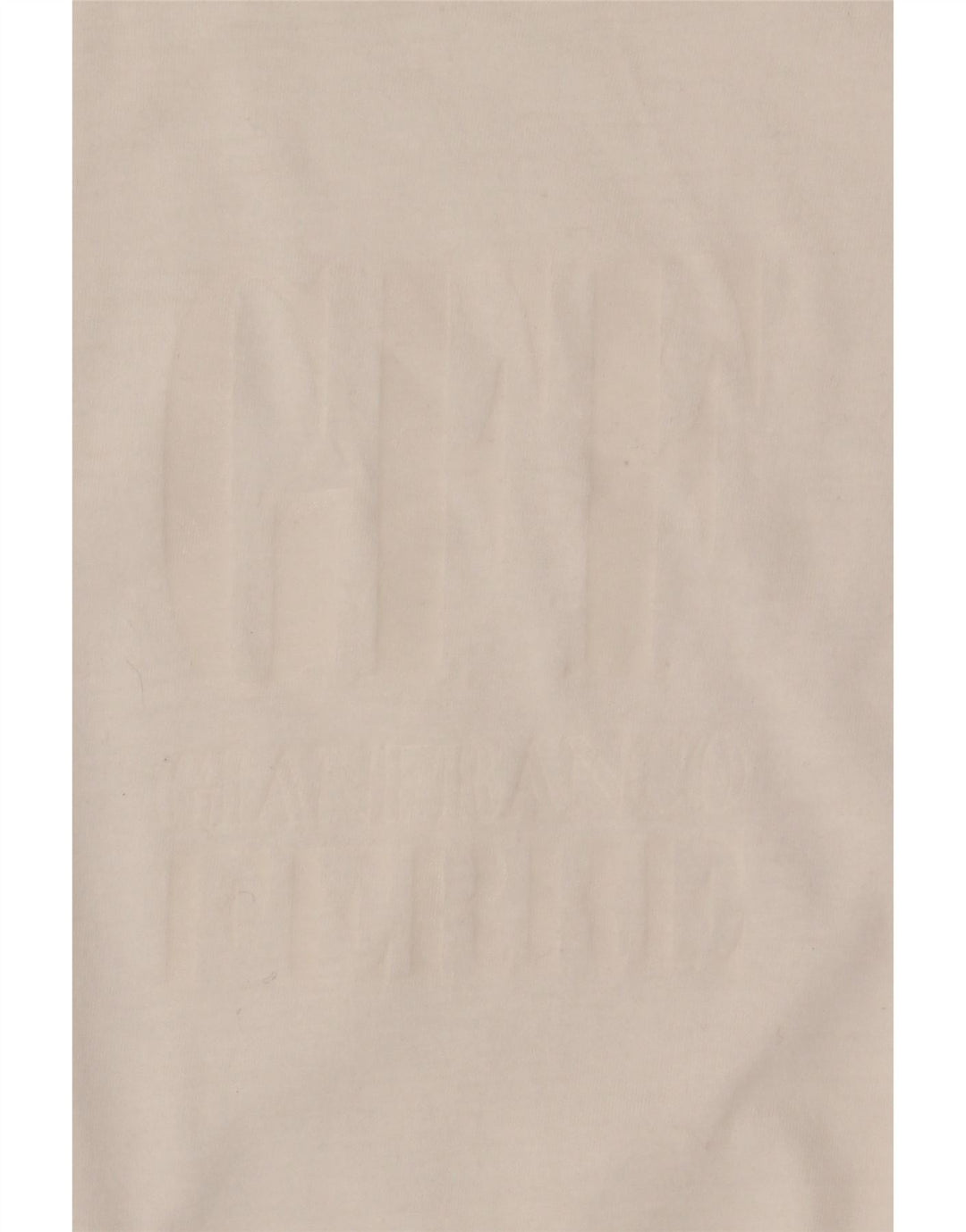 Gianfranco Ferre T-Shirt Graphique Homme Blanc Moyen Coton