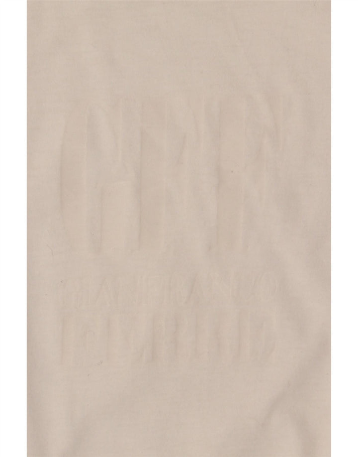 Gianfranco Ferre T-Shirt Graphique Homme Blanc Moyen Coton