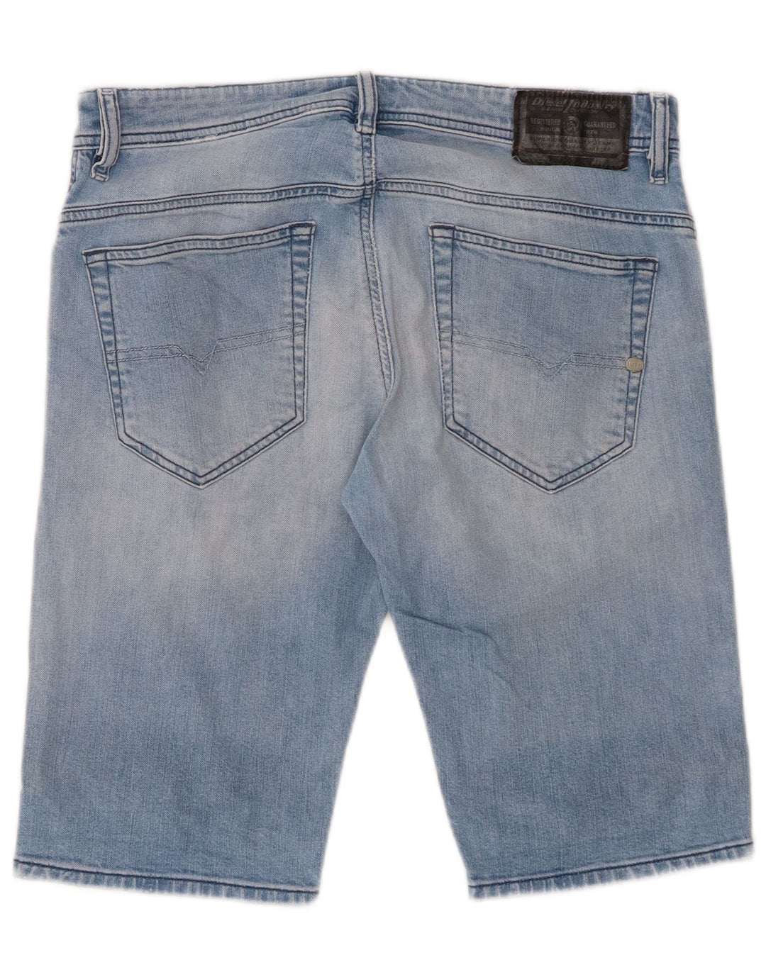 DIESEL Short en Jean Femme W29 Coton Bleu Moyen