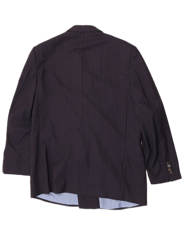 Ermenegildo Zegna Veste Blazer Homme IT 48 Bleu Marine Moyen Classique