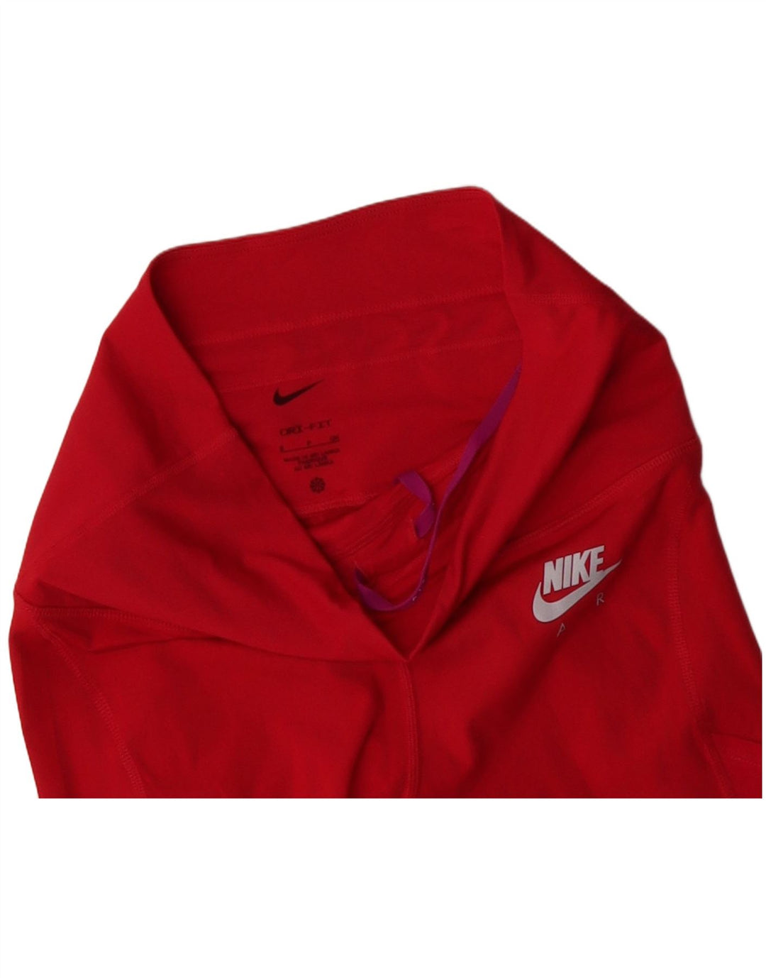 NIKE Legging Dri Fit pour femme UK 8 Small Rouge Polyester