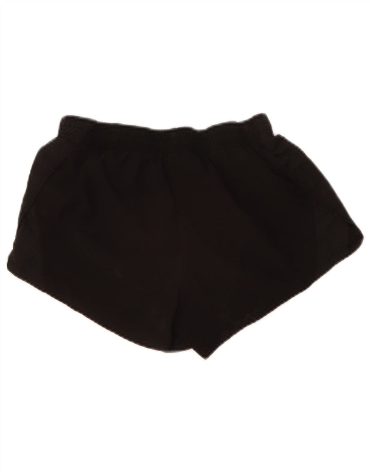 Nike Short de sport Dri Fit pour femme UK 10 Petit Noir Polyester