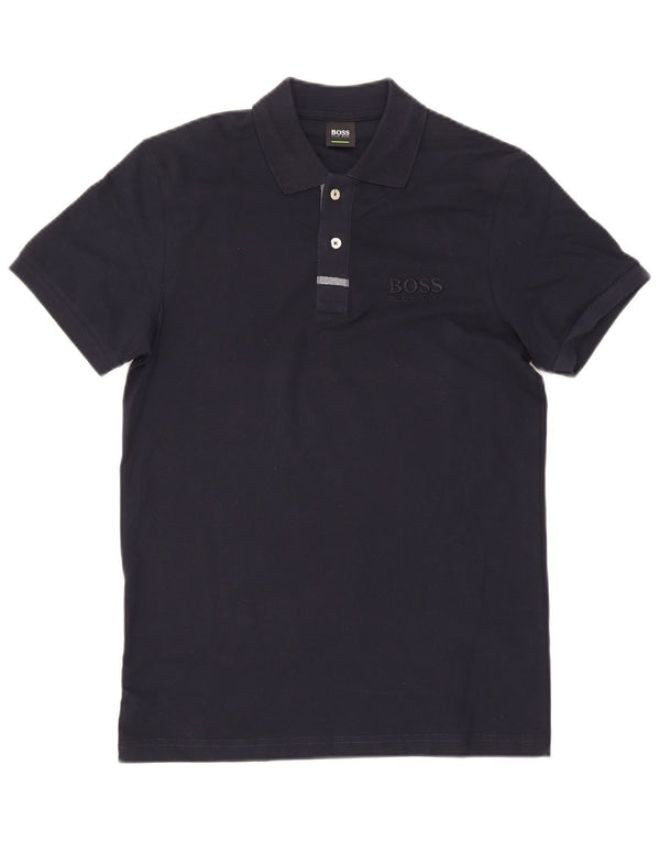 Hugo Boss Polo Homme Bleu Marine Moyen