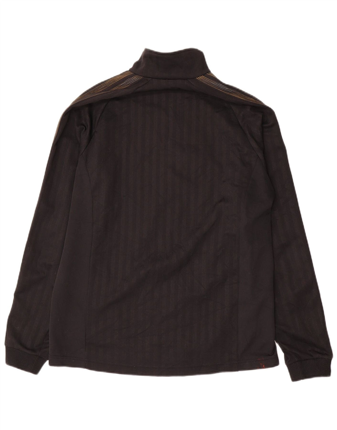 ADIDAS Veste de survêtement pour homme UK 38/40 Medium Noir Rayé