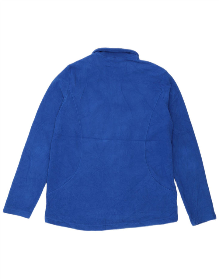 Marks & Spencer Veste polaire pour femme UK 14 Large Bleu Polyester