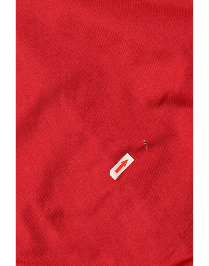 Asics Veste de survêtement graphique pour hommes IT 52 Large Rouge Colourblock