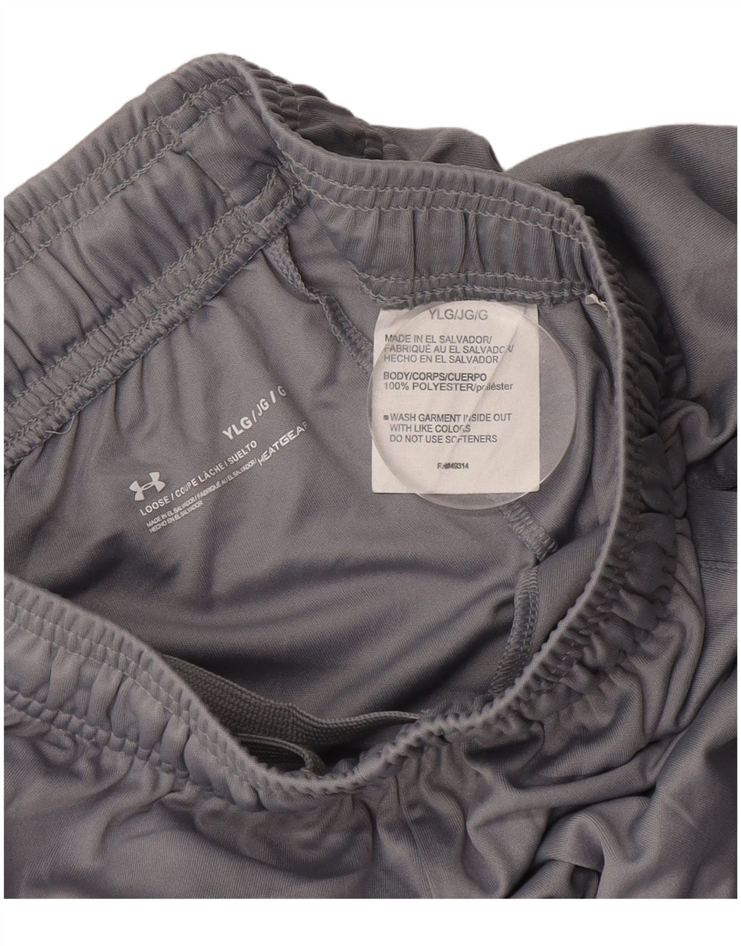 UNDER ARMOUR Short de sport Penn State Graphic pour garçon 11-12 ans, grand gris