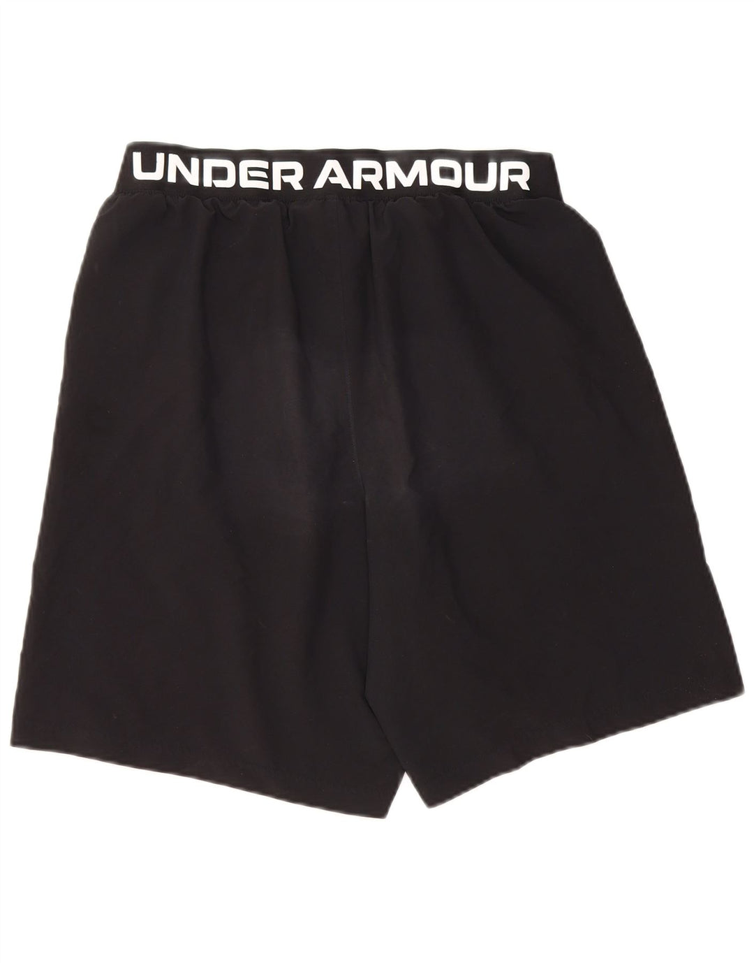 UNDER ARMOUR Short de sport graphique pour homme Large Noir Polyester