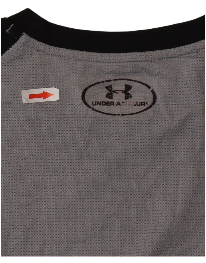Under Armour Débardeur Heat Gear Homme Petit Noir Polyester Colorblock