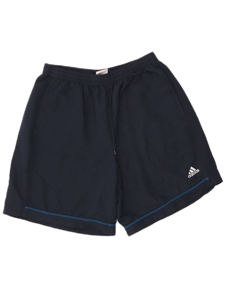 Adidas Short de sport pour homme Grand bleu marine Polyester