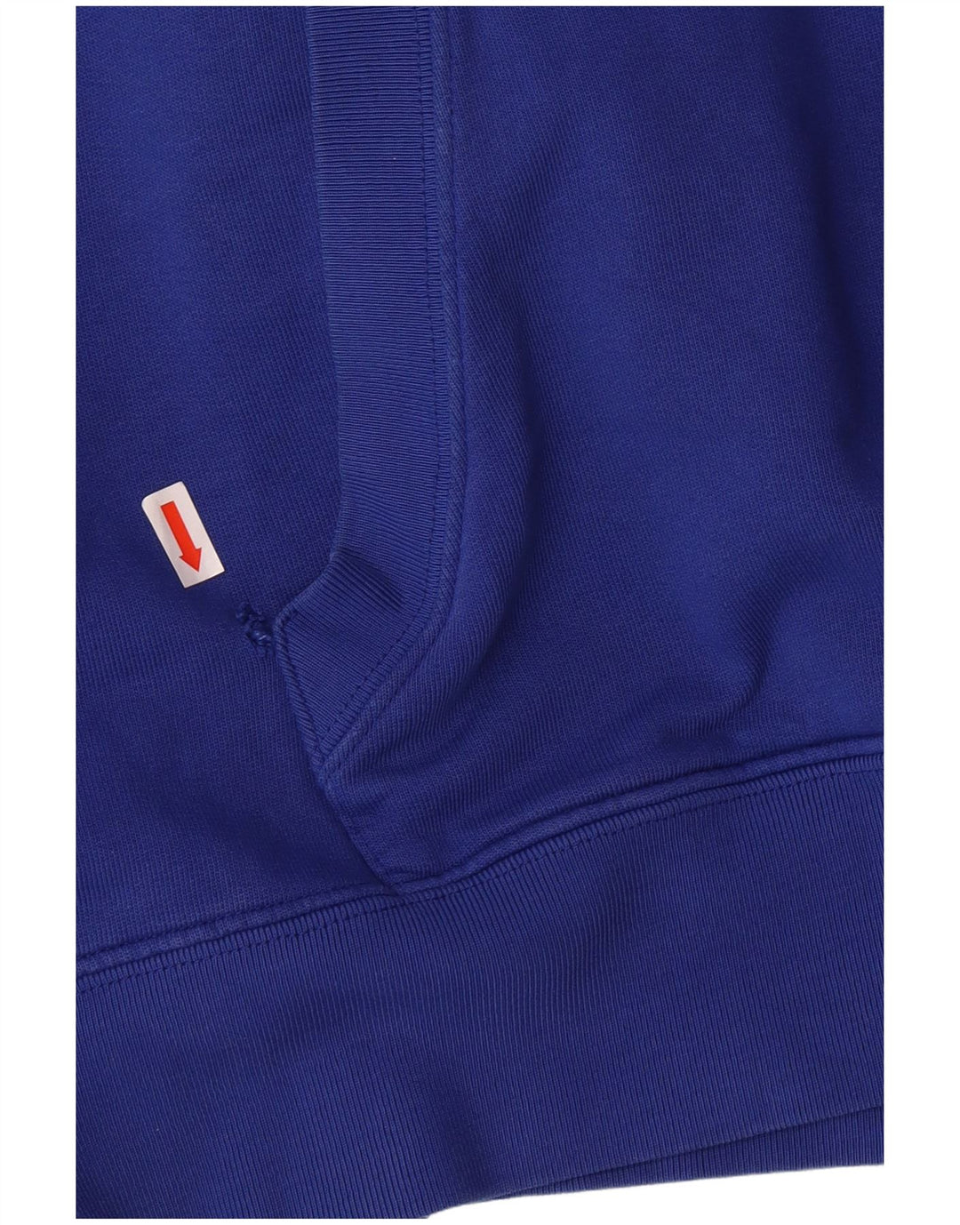 CONVERSE Pull à capuche graphique pour hommes, grand coton bleu