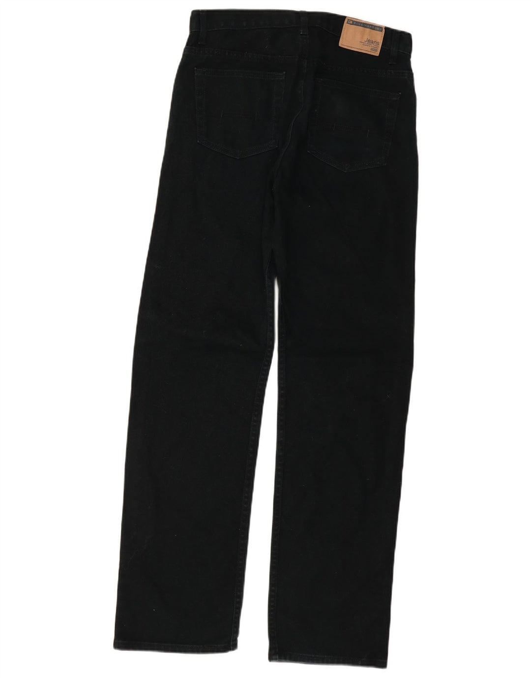 Marks & Spencer Jean droit bleu Harbor homme W32 L33 coton noir